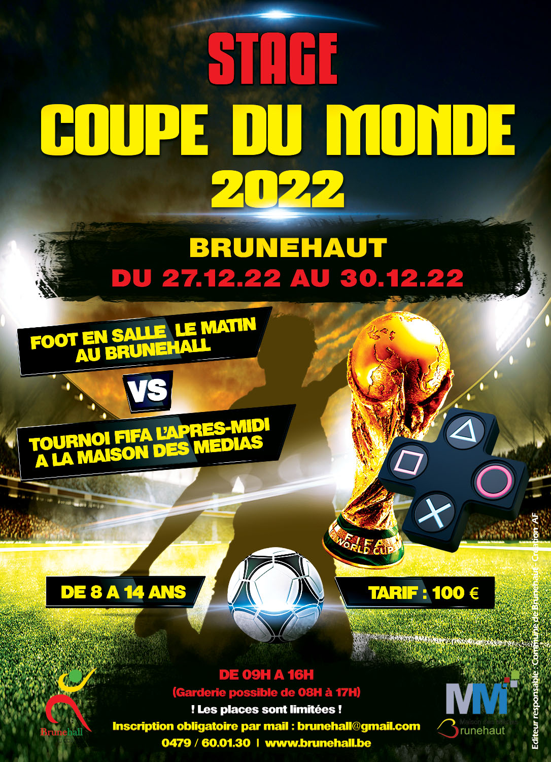 Stage Football 2022 Brunehaut